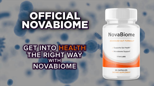 (1 Pack) Novabiome Probiotic Gut Health & Digestive Function Nova Biom 60 Caps